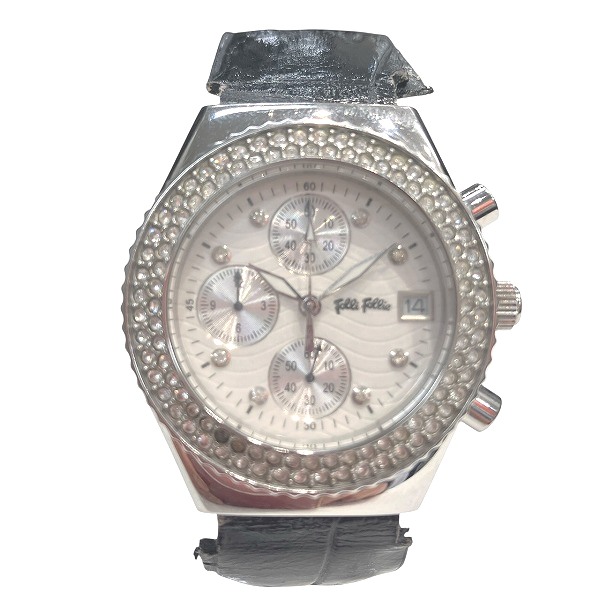 フォリフォリ チェンジウォッチ F212CHR クォーツ 時計 腕時計 レディース【中古】